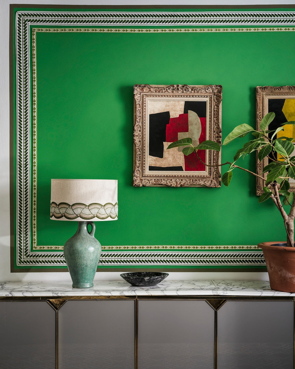 Samuel and Sons Maxim Velvet Border — scenography
