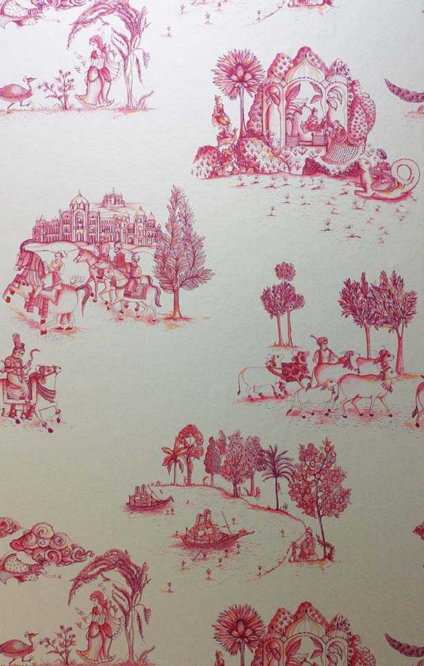 Matthew Williamson | Zanskar wallcovering - W6951-02