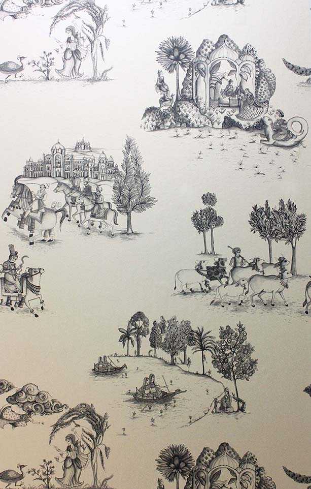 Matthew Williamson | Zanskar wallcovering - W6951-05