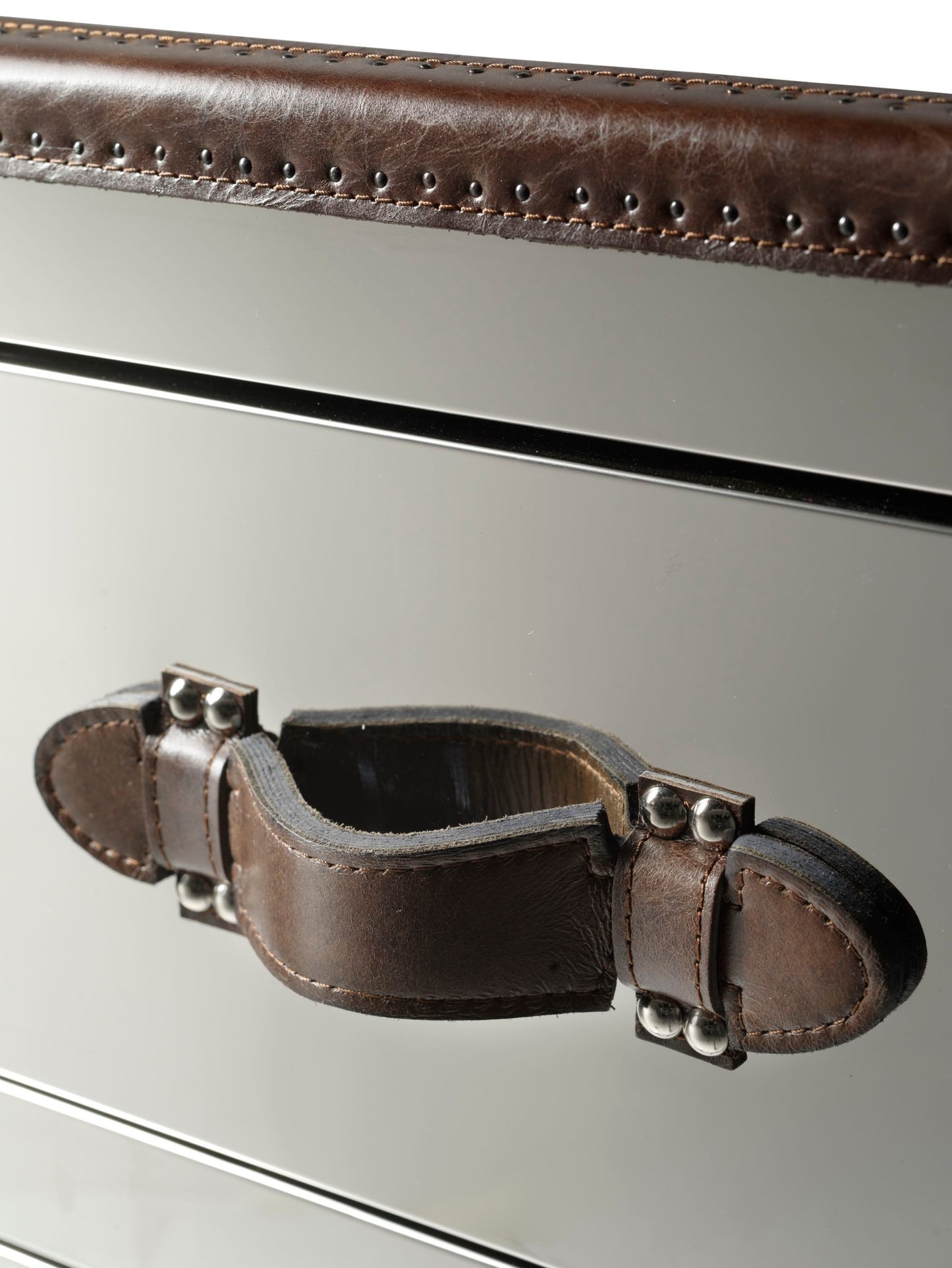 Howard Chest of Drawers leather handle