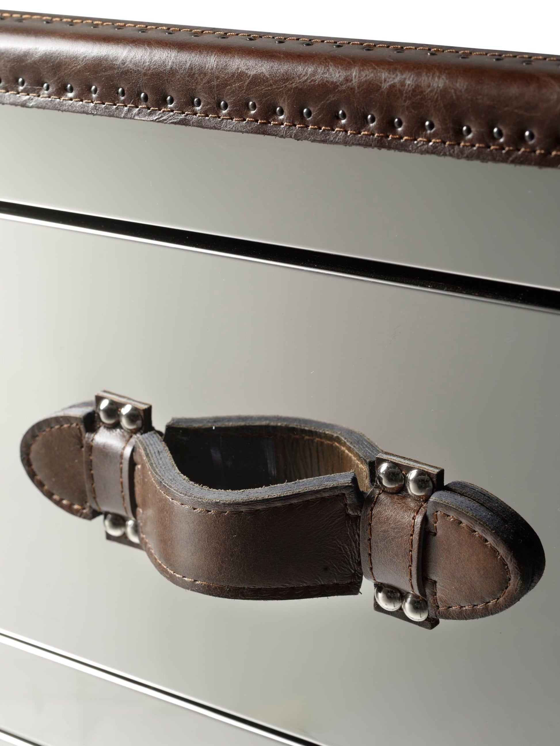 Howard Chest of Drawers leather handle