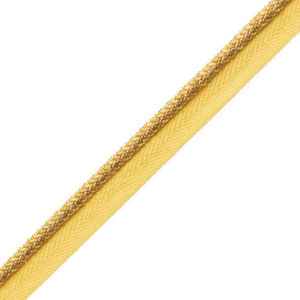 1/4" Le Jardin Silk Cord with Tape - Goldenrod