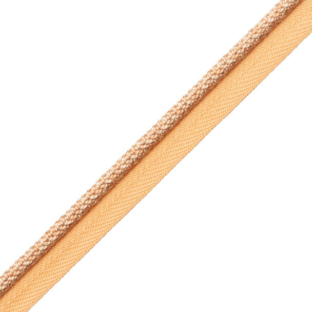 1/4" Le Jardin Silk Cord with Tape - Peach
