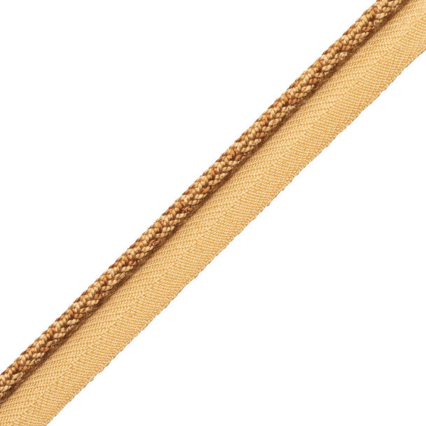 1/4" Le Jardin Silk Cord with Tape - Butterscotch
