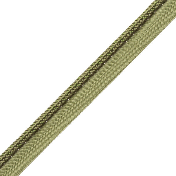 1/4" Le Jardin Silk Cord with Tape - Leaf