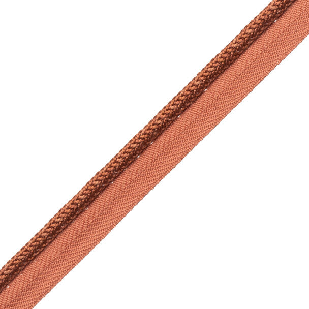 1/4" Le Jardin Silk Cord with Tape - Cinnamon