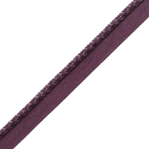 1/4" Le Jardin Silk Cord with Tape - Mulberry
