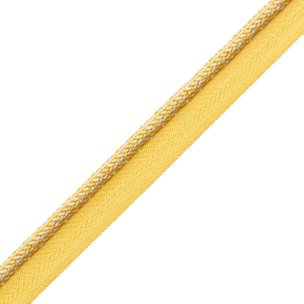 1/4" Le Jardin Silk Cord with Tape - Canary