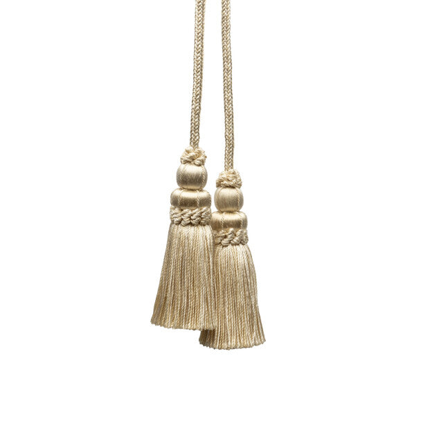 Le Jardin Silk Chair Tassel - Ivory