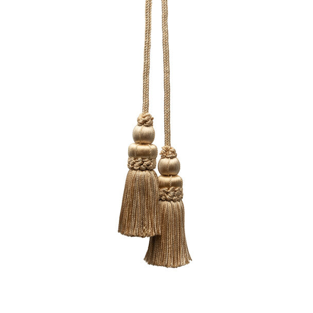 Le Jardin Silk Chair Tassel - Beige