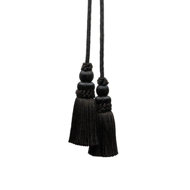 Le Jardin Silk Chair Tassel - Black
