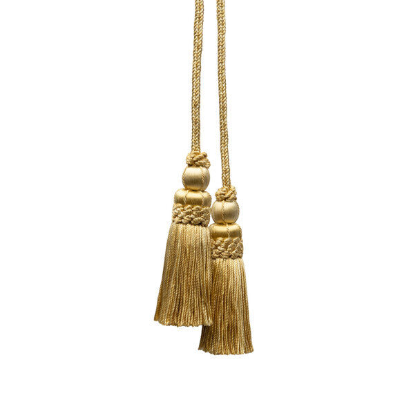 Le Jardin Silk Chair Tassel - Cornsilk