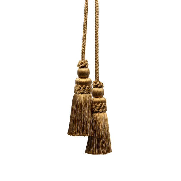 Le Jardin Silk Chair Tassel - Antique Gold