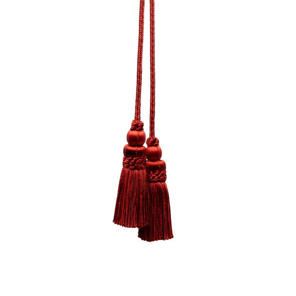 Le Jardin Silk Chair Tassel - Crimson