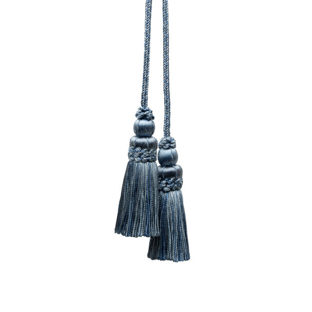 Le Jardin Silk Chair Tassel - Ocean