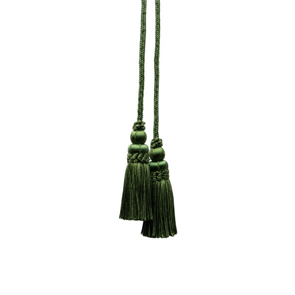 Le Jardin Silk Chair Tassel - Forest