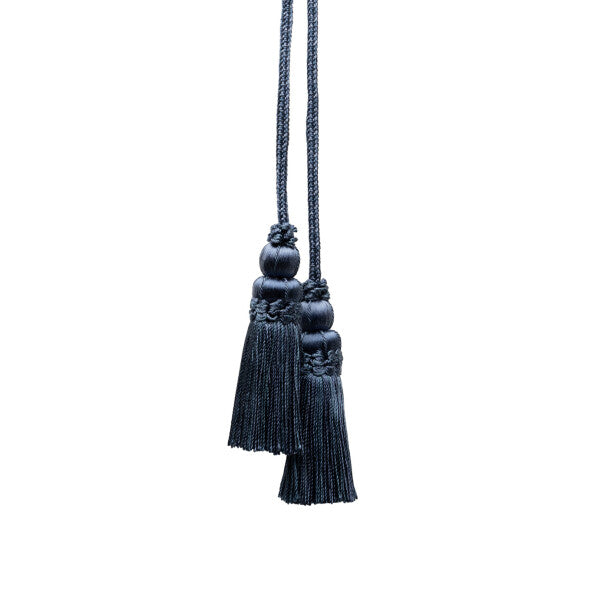 Le Jardin Silk Chair Tassel - Prussian