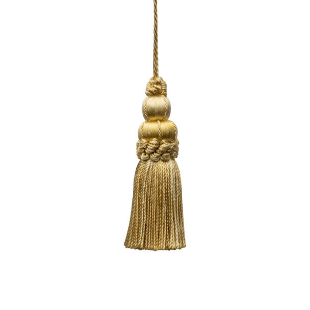 3" Le Jardin Silk Key Tassel - Cornsilk