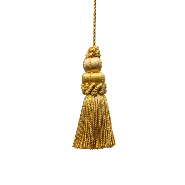 3" Le Jardin Silk Key Tassel - Sunflower