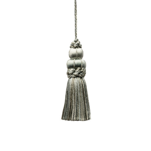3" Le Jardin Silk Key Tassel - Seafoam