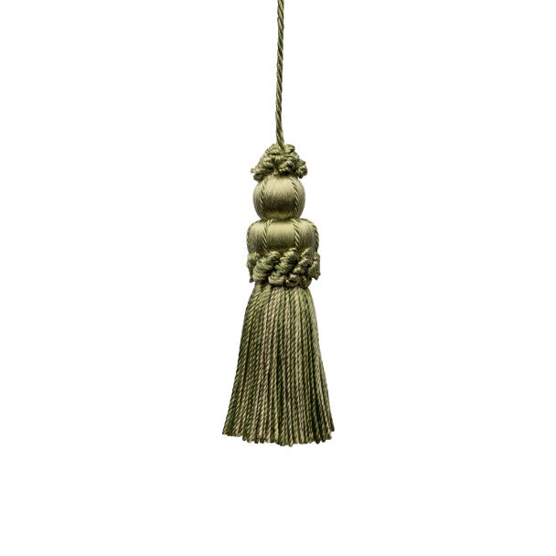 3" Le Jardin Silk Key Tassel - Spearmint
