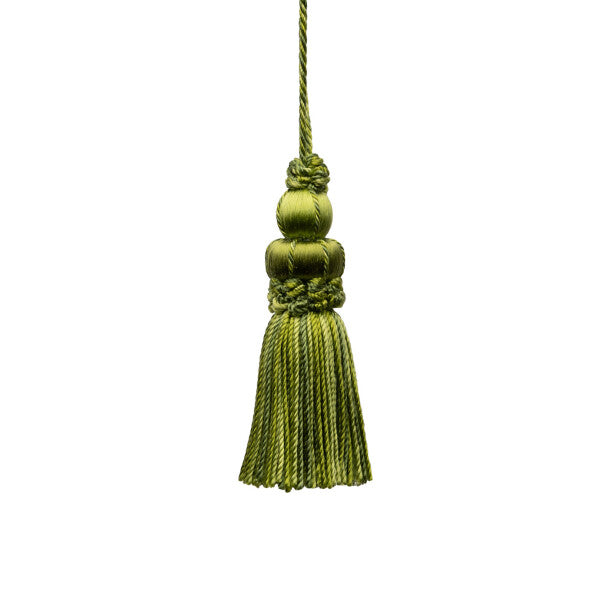 3" Le Jardin Silk Key Tassel - Grass