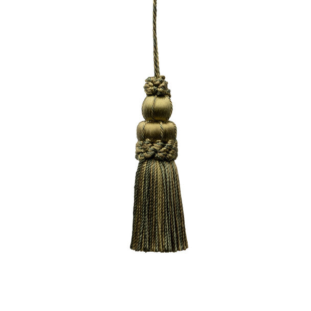 3" Le Jardin Silk Key Tassel - Moss