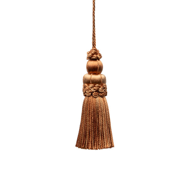 3" Le Jardin Silk Key Tassel - Sienna