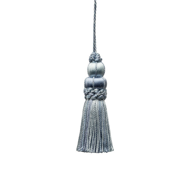 3" Le Jardin Silk Key Tassel - Delft