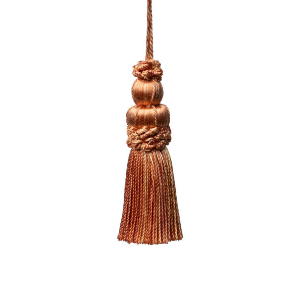 3" Le Jardin Silk Key Tassel - Melon