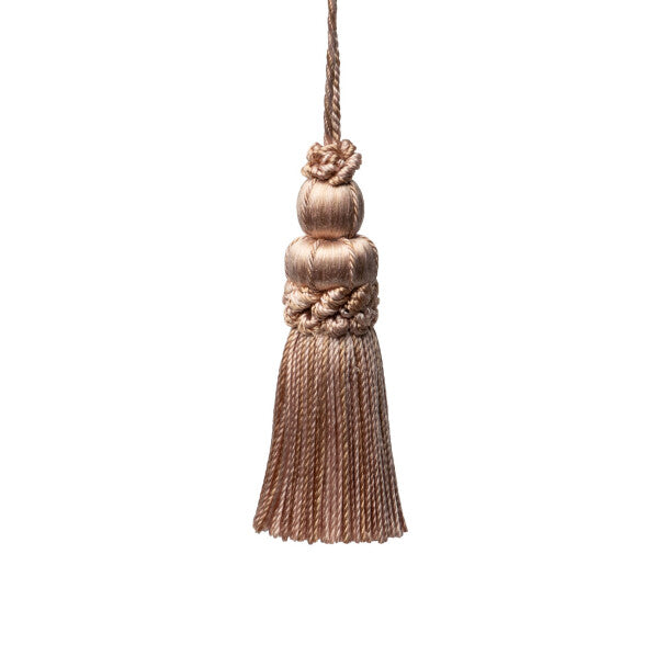 3" Le Jardin Silk Key Tassel - Blush
