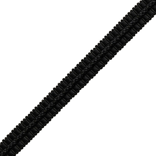 1/2" Le Jardin Silk Gimp - Black