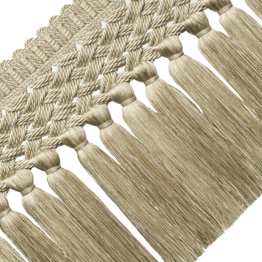 8" Rouen Tassel Fringe - Tusk