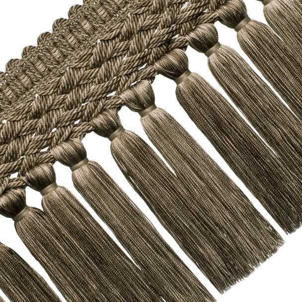 8" Rouen Tassel Fringe - Sable