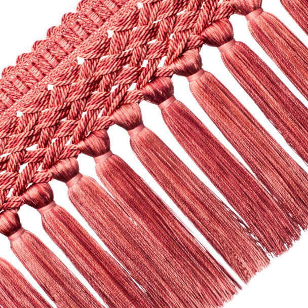 8" Rouen Tassel Fringe - Magnolia
