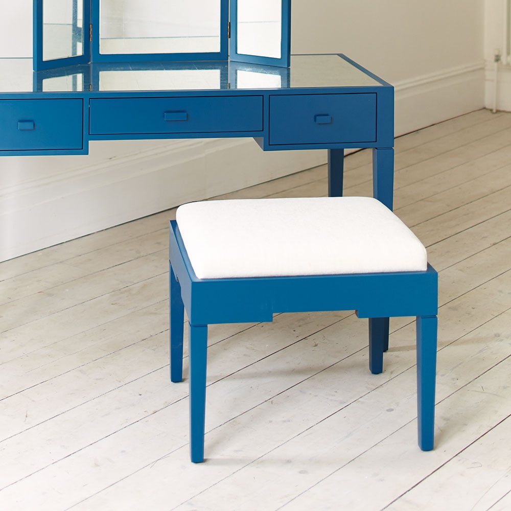 Julian Chichester | Verre Eglomisé Dressing Table Stool