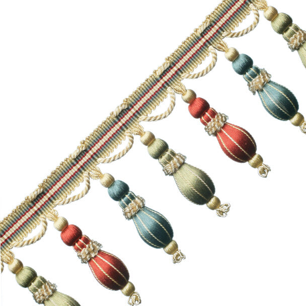Normandy Silk Ornamental Fringe - Fleurs