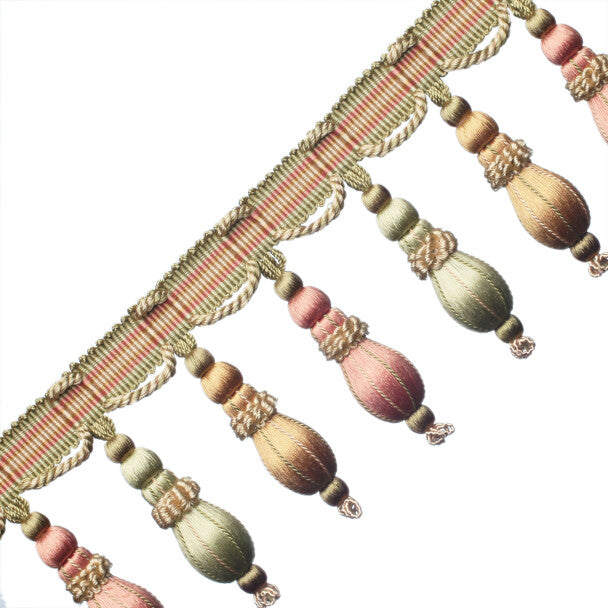 Normandy Silk Ornamental Fringe - Printemps
