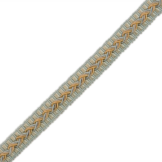 1/2" Normandy Silk Gimp - Mediterranean