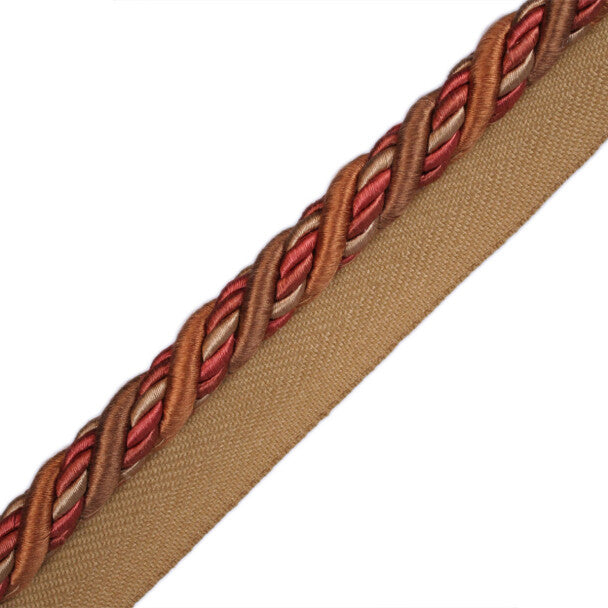 1/2" Normandy Silk Cord with Tape - Automne