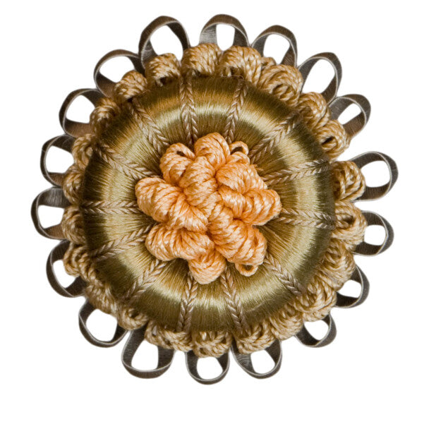 2.5" Normandy Silk Rosette - Etoile