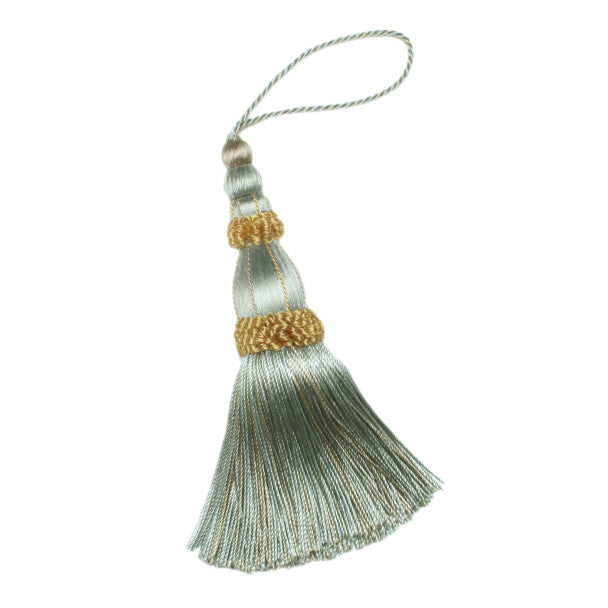 5.5" Normandy Key Tassel - Mediterranean