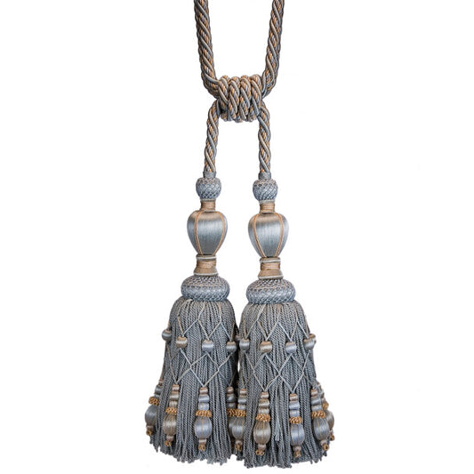 Normandy Double Tassel Tieback - Mediterranean