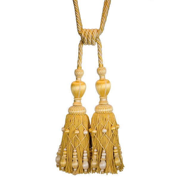 Normandy Double Tassel Tieback - Chiffon