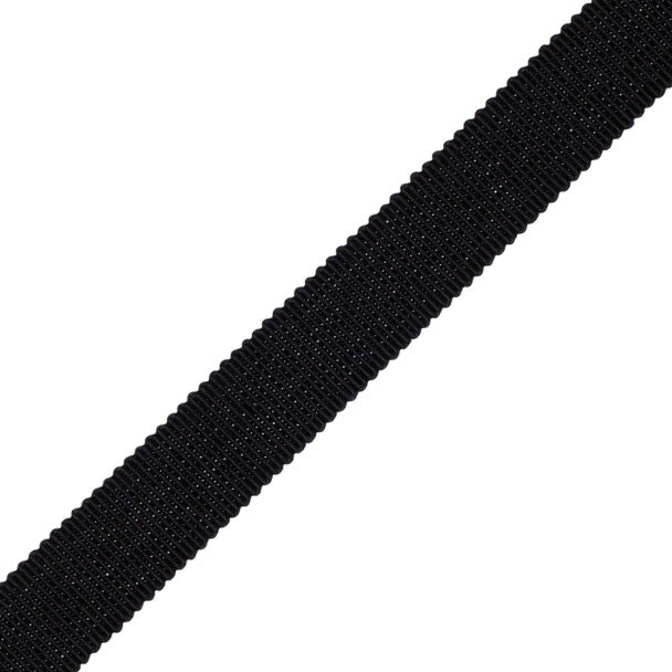 5/8" French Grosgrain Ribbon - Black