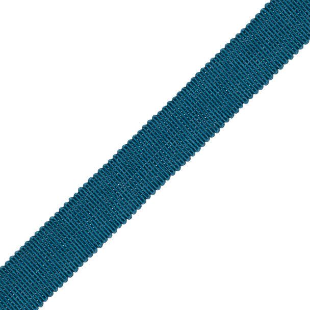 5/8" French Grosgrain Ribbon - Peacock