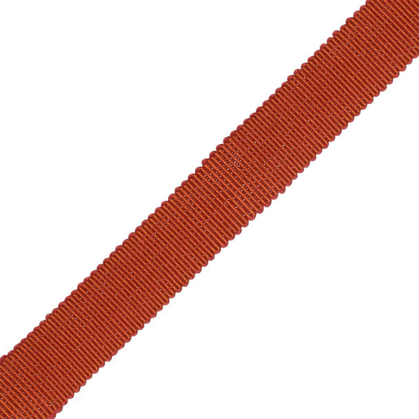5/8" French Grosgrain Ribbon - Paprika