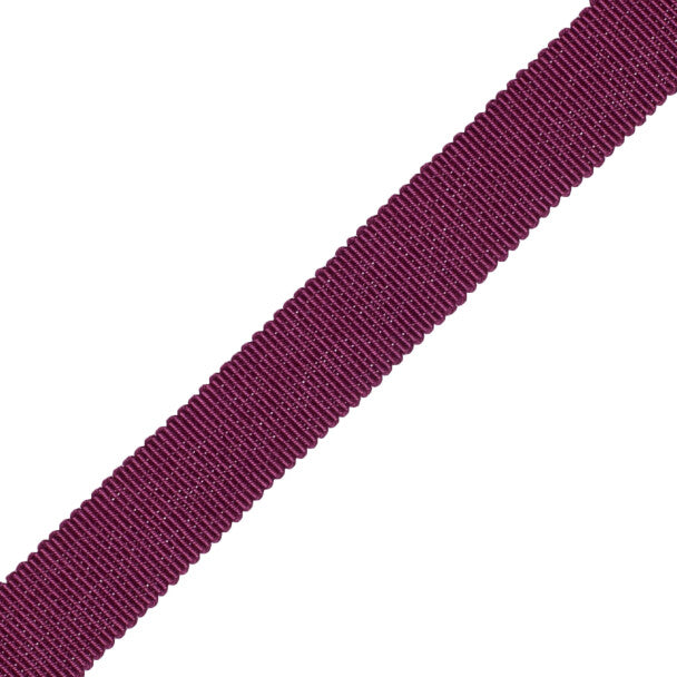 5/8" French Grosgrain Ribbon - Plum