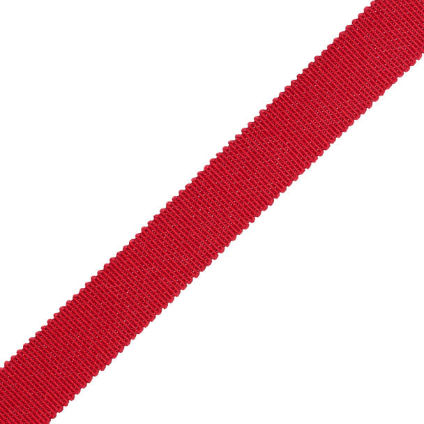 5/8" French Grosgrain Ribbon - Cardinal