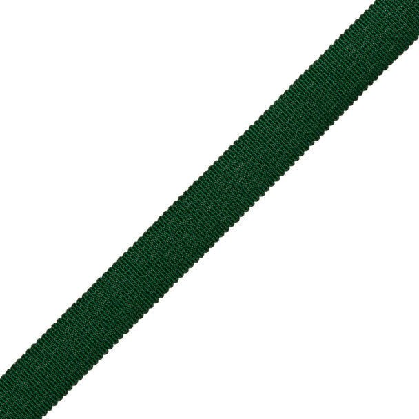 5/8" French Grosgrain Ribbon - Forest Green